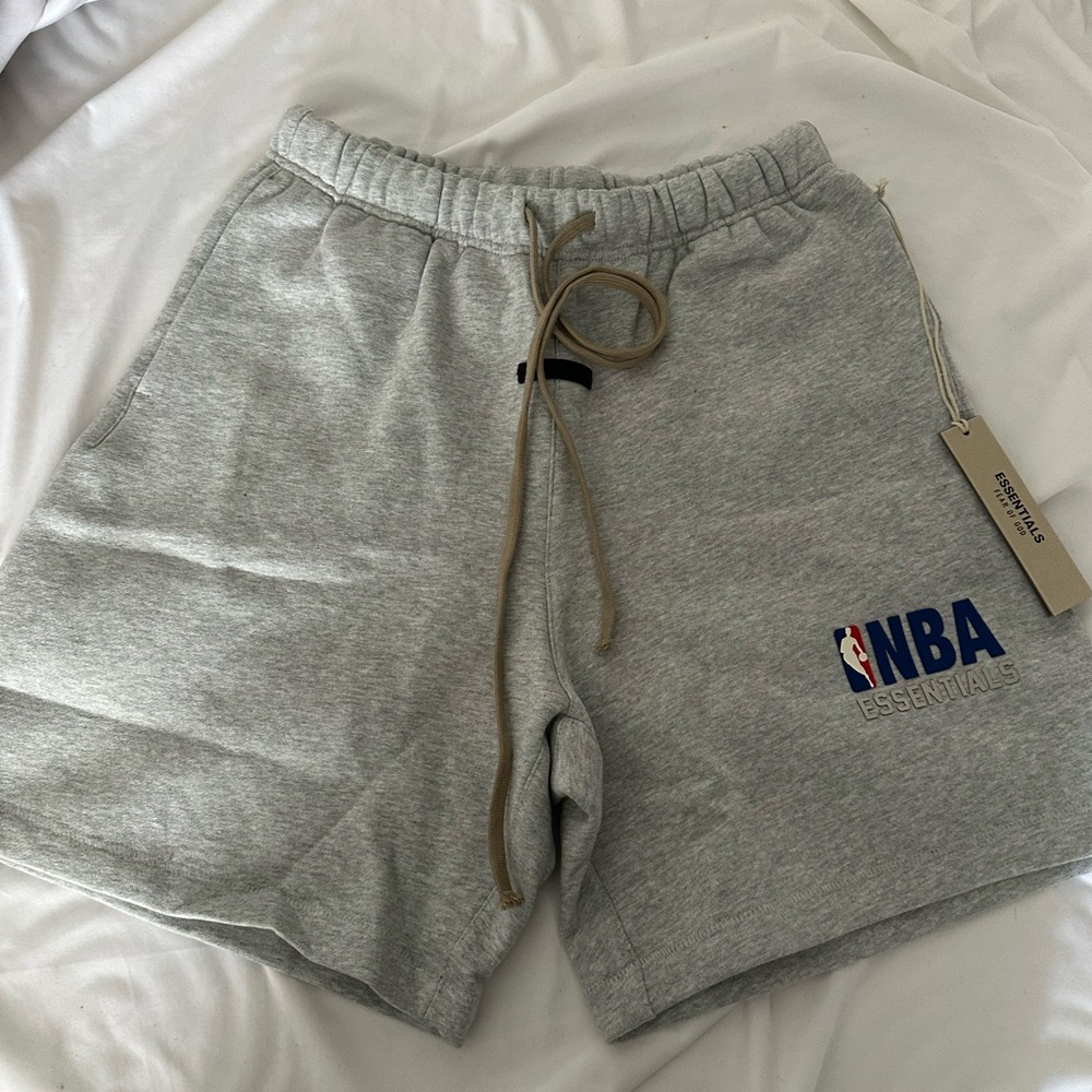 NBA Essentials Gray Men's Athletic Shorts